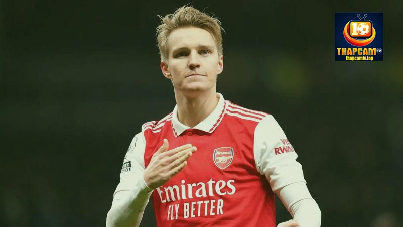 martin odegaard trưởng thành vượt bậc tại arsenal