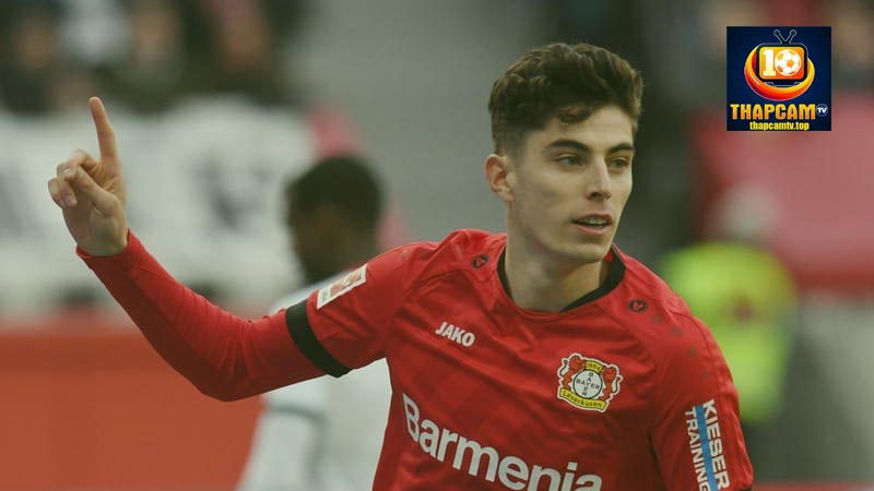 sự nghiệp kai havertz tại bayer leverkusen
